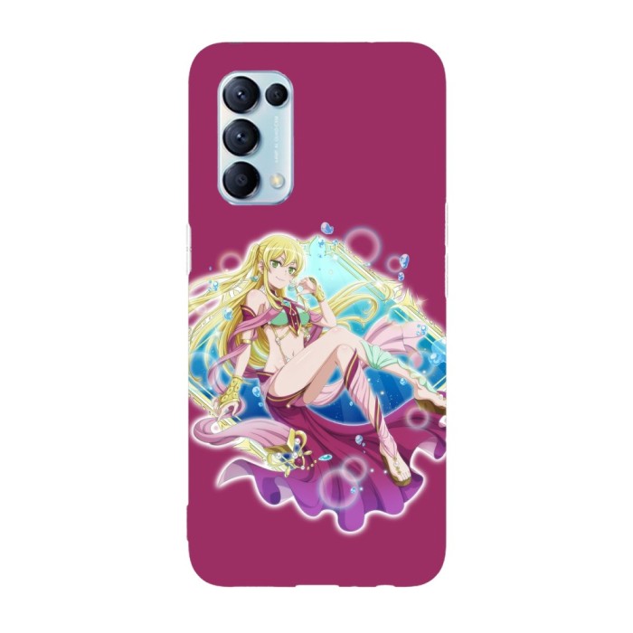 Husa compatibila cu Oppo A54s, Viceversa, model Party goddes Aphrodite DanMachi, Silicon, TPU