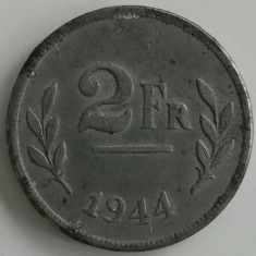 Moneda Belgia - 2 Francs 1944