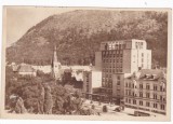AMS - ILUSTRATA 1315, ORASUL STALIN - VEDERE, ANUL 1957, cu perforari, Circulata, Printata