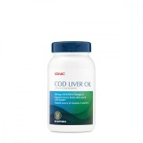 Ulei triplu din ficat de cod, 90 capsule, GNC