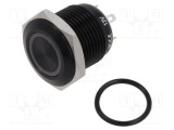 Comutator anti-vandalism ONPOW Poz: 2 SPST-NO 2A/36VDC IP67 12V