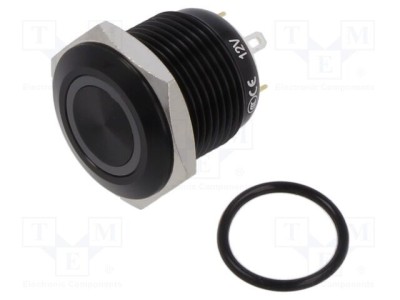 Comutator anti-vandalism ONPOW Poz: 2 SPST-NO 2A/36VDC IP67 12V foto