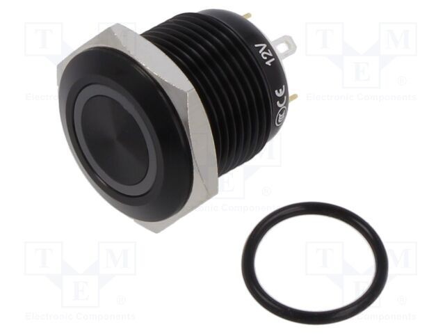 Comutator anti-vandalism ONPOW Poz: 2 SPST-NO 2A/36VDC IP67 12V