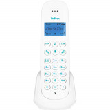 Telefon fara fir DECT Profoon PDX-300BW, Alb/Albastru