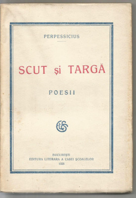 8A(00) PERPESSICIUS-SCUT SI TARGA-Poesii foto