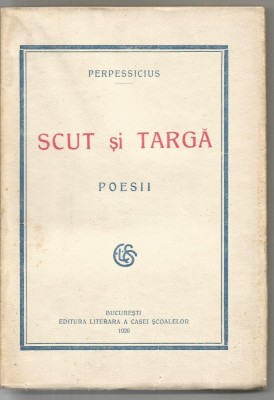 8A(00) PERPESSICIUS-SCUT SI TARGA-Poesii foto