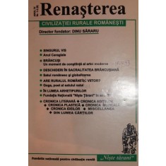 RENASTEREA CIVILIZATIEI RURALE ROMANESTI