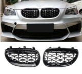 Grile frontal Rinichi pentru BMW E60 E61 diamond Style Nergu