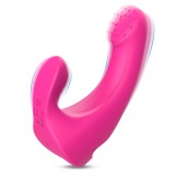 Vibrator Finger Gun Red