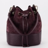 Geanta bordo tip sac din piele naturala 1313 M9