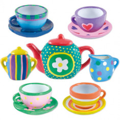 Paint A Tea Set - Picteaza Setul de Ceai foto