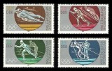 DDR 1983 - Jocurile Olimpice de iarna, sport, serie neuzata