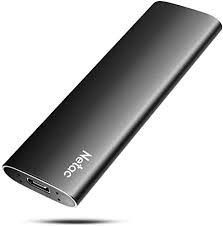 Netac External Solid State Drives 250GB 500MB/S Super Speed USB 3.2 Gen 2 Type C EXFAT Aluminum &amp;ndash; Zslim foto