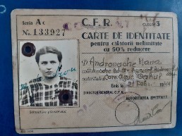 Carte de identitate..CFR..1944 foto