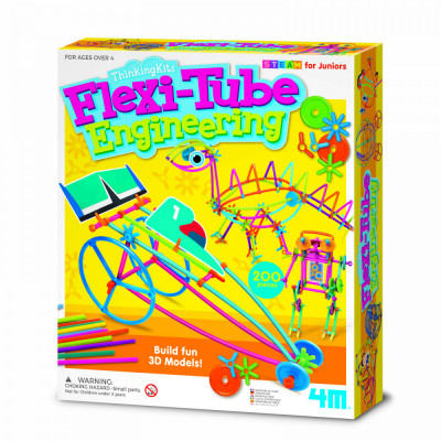 Kit creativ STEM - FlexiTube, ThinkingKits foto