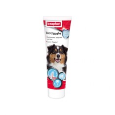 PASTA DE DINTI PENTRU CAINI SI PISICI TOOTHPASTE LIVER FLAVOUR BEAPHAR 100G