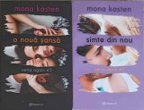 Again Vol. 2-3: O Noua Sansa, Simte Din Nou - Mona Kasten, Bookzone, 2021, Romana, Romance, Paperback