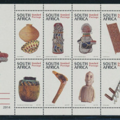 Africa de Sud 1997 - Artefacte, carnet filatelic neuzat