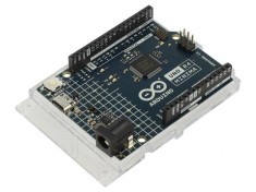 Placă de dezvoltare Arduino UNO REV4 Minima cu USB C și pini de alimentare 5VDC 6-24VDC
