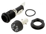 Soclu Siguranțe 5x20mm 16A Panou