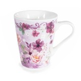Cumpara ieftin Cana portelan Flower &Oslash; 8,5 cm x 10 H, 280 ml
