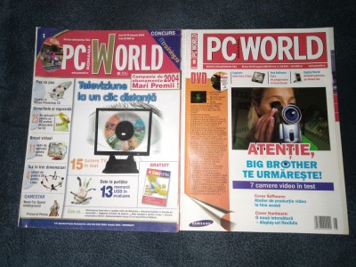 4 REVISTE PC WORLD 2006 2004 foto