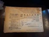 Revista Natura impreuna cu plicul expediat D-lui Dr.T.Floru - Nr.5 Mai 1941 Anul XXX