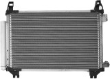 Condensator climatizare AC Toyota Yaris 20, motor: 1.0, 1.3, Condensator cu uscator integrat, 525x337x16, Valeo, miez si rezervor din aluminiu