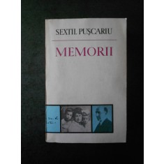 SEXTIL PUSCARIU - MEMORII