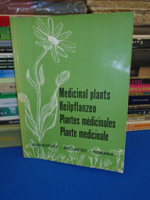 PLANTE MEDICINALE , ALBUM EDITAT DE AGROEXPORT , PERIOADA COMUNISTA ** foto