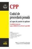 Codul de procedura penala si Legea de punere in aplicare Ed.11 Act. la 15 martie 2022, Autor Anonim