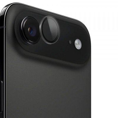 Folie de protectie Camera Spate Lito S+ pentru Apple iPhone 17 Air, Sticla Securizata, Neagra foto