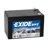Baterie moto 12V 12Ah (AGM 12-12F) AGM fara mentenanta (sigilata) Exide - maintenance free