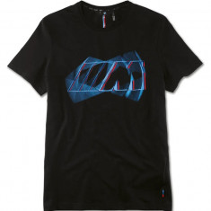 Tricou Barbati Oe Bmw M Negru / Albastru Marime XL 80142454737