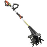 Outsunny Motosapă Fără Fir 18V, Lățime de Lucru 20cm, Ad&acirc;ncime 18cm, 4 Lame, M&acirc;ner Reglabil, pentru Grădină și Terenuri, Bateria și &Icirc;ncărcătorul Nu Su