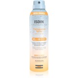 ISDIN Transparent Spray Wet Skin spray transparent pentru bronzare SPF 30 250 ml