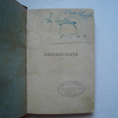 Reminiscente (1915) - I.L. Caragiale