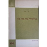 CATI ANI ARE PAMANTUL-EMIL I. POP-244096