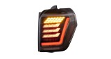Set lampi spate, stopuri Toyota 4-Runner, 2013-2021, montare spate, stanga+dreapta, indicator dinamic; cu animatii; LED; transparent; Tuning, Vland