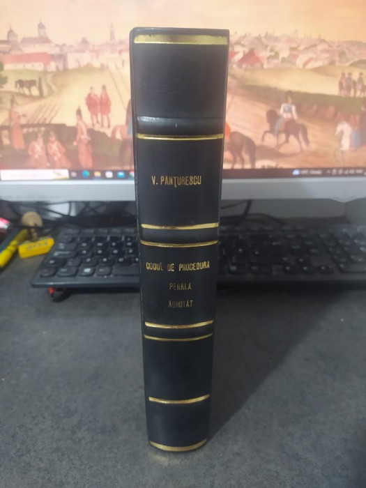 Vasile Panțurescu, Codul de procedură penală 1936 adnotat, București 1940, 043