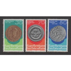 Liechtenstein 1977 - Monede vechi, serie neuzata