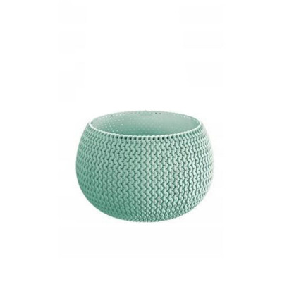 Ghiveci decorativ, rotund, verde, 23.9x16.1 cm, Splofy Bowl WS foto