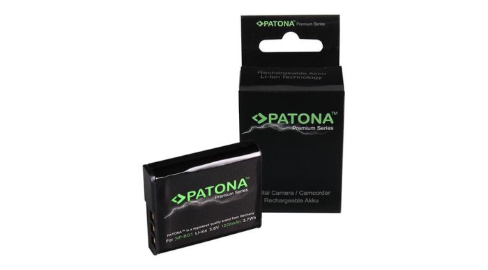 Baterie Sony NP-BG1 CyberShot DSC H55 DSC H70 DSC H90 1020mah / 3.7Wh / 3.6V Premium - Patona Premium