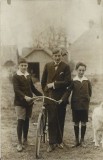 P2735N Fotografie cu bicicletă, perioada interbelică