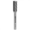 Freza rotativa din carbura HM, tip B (cilindrica cu lame in varf ), 10x25mm, tija 6x45mm 55H357
