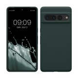 Husa kwmobile pentru Google Pixel 7 Pro, Silicon, Verde, 59452.169, Carcasa