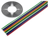 Cablu Bandă 12x0.22mm&sup2; PVC 300V