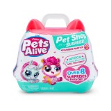 Plus interactiv animalut vorbitor Pets Alive Pet Shop in pijamale 9532