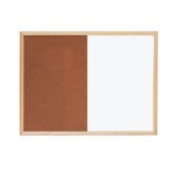 Tabla magnetica combi (whiteboard+pluta) 60&amp;#215;90 cm, VISUAL