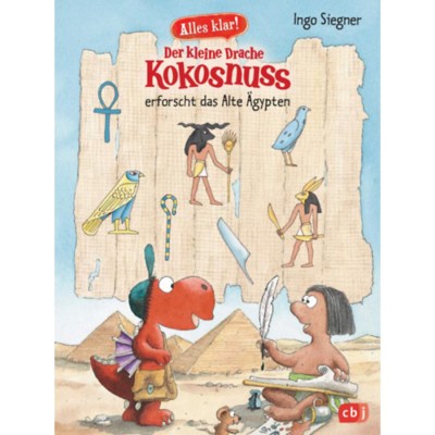 Der kleine Drache Kokosnuss erforscht das Alte &amp;Auml;gypten - Ingo Siegner foto